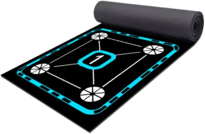Agility Ladder Mat Speed Ladder Multipurpose Agility Training Equipment Footwork Practice for Soccer Fitness Workout Outdoor
