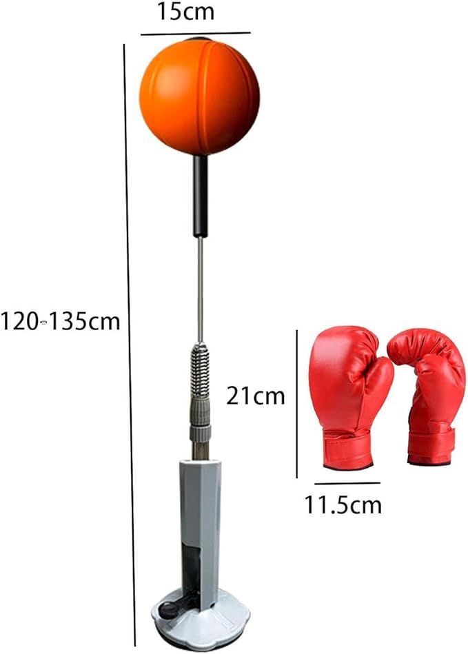 Agility Training Boxing Reaction Ball with Gloves for Home Gym