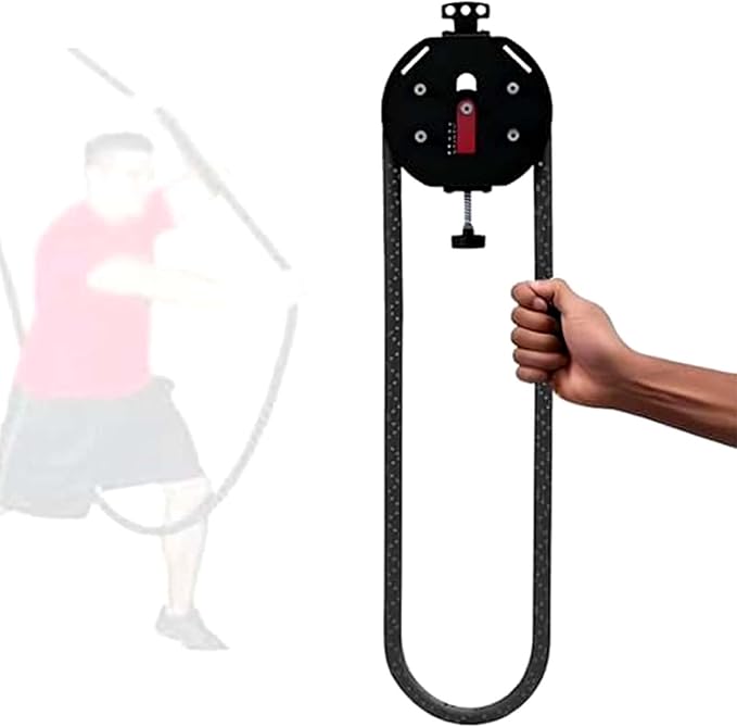 Gym Pull Rope Machine, Endless Rope Trainer, Adjustable Tricep Rope Attachment，330lb Load Capacity, 30kg Max Resistance Premium Nylon Ro-pe For Full Body Workout, Strength Training