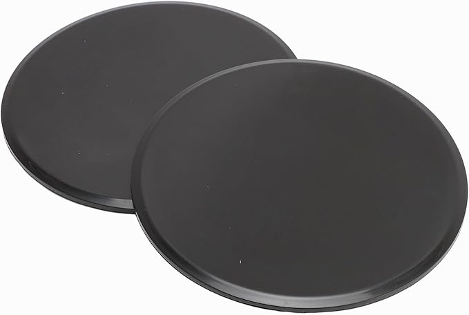 2pcs Exercise Core Sliders Fitness Gliding Discs Dual Sided for Full Body Workout Core Training with Compact 7in Design Portable for Home Gym Travel