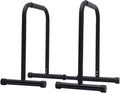 Bitodd Dip Single Bar, Adjustable Dip Stand, Fitness Dip Bar Station, Removable, 440 Lbs Weight Capacity, Double Bar Double Arm Bender, Fitness Equipment for Gym, Personal Residence, Black