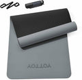 Yoga Mat,Non-Slip TPE Exercise Mat(1/4 Inch) for Pilates, Fitness & Barefoot Workouts, Home Gym Studio with Strap & Bag