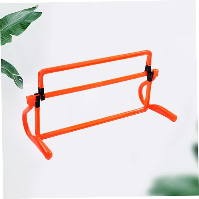 POPETPOP Removable Soccer Training Hurdles Agility Exercise Equipment for Sports Football Field Barriers for Enhanced Speed Coordination Orange