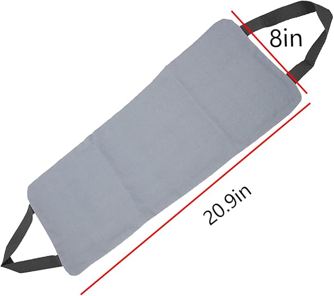 Yoga Sandbag Workout Bag, Sand Bags with Two Handle Design for Weight Training，Yoga Weights and Resistance Training（8.3x20.9In，Not Filled with Sand）