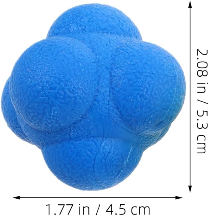6pcs Reaction Speed Training Balls Enhance Hand-Eye Coordination Reflexes Sports Reaction Balls Indoor Training Equipment
