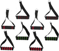 BESPORTBLE 8pcs Resistance Band Handles for Strength Training Non-Slip Ergonomic Fitness Attachments for Cable Machines Versatile Exercise Equipment for Home and Gym Workouts