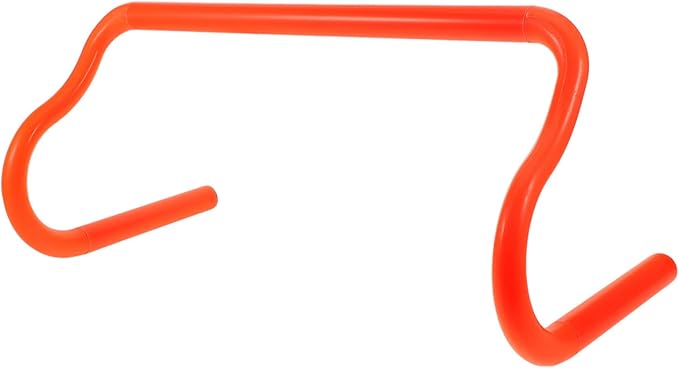 Stable Orange Training Hurdles for Football Agility and Speed Improvement Outdoor Ladder Rack for Athletes Practical Strength and Jumping Exercise Equipment
