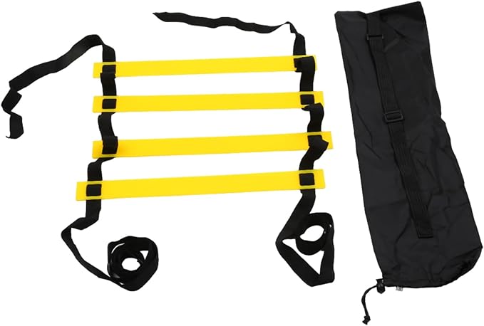 Agility Speed Ladder Soccer Ball Football Flexibility Training and Carry Bag for Adults Sport Equipment Set Exercise
