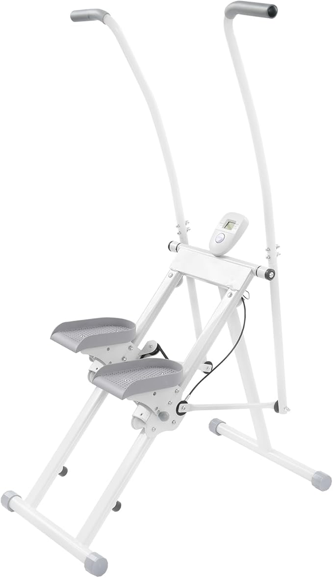 Stair Stepper, Stair Climber with 3-Angle Pedals and Fitness Tracker, 220Lbs Load-Bearing Capacity, for Home Gym, Bedroom, Corners of The Living Room