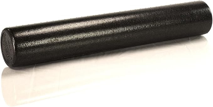 AGM Group AeroMat Elite High Density Foam Roller (Black) Black/Extra Firm 6" x 11"