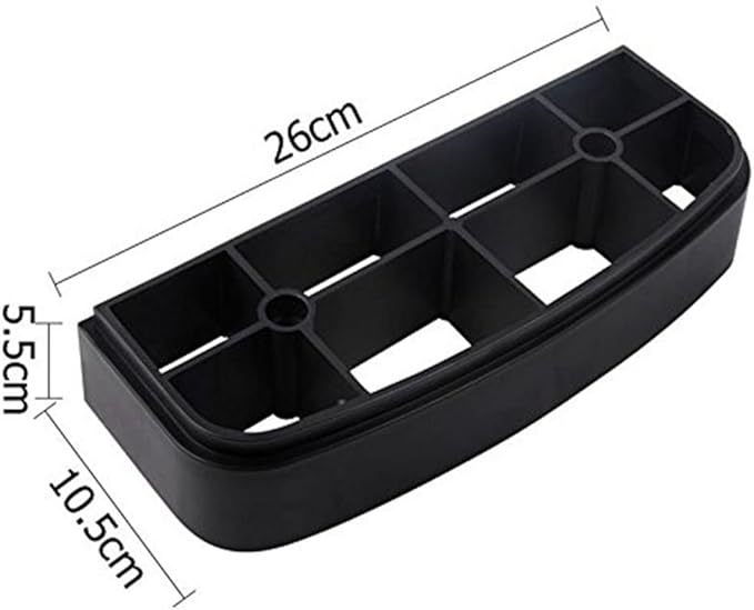 27" Adjustable Exercise Equipment Step Platform For Sports & Fitness (black & grey)