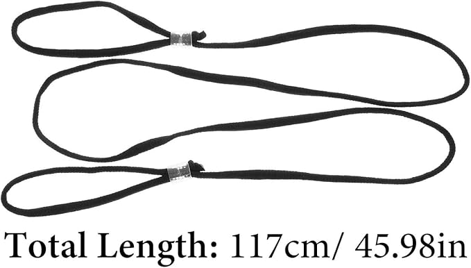 EXCEART Yoga Mat Bundling Strap 46.06 Inch Adjustable Carrying Sling for Pilates Fitness & Workout Bands for Exercise Mat Transport