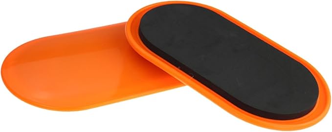 2 Pieces Exercise Core Sliders Slide Pads Exercise Equipment Lightweight Portable Ab Floor Gliders for Gym Dance