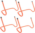 4pcs Boys and Girls Training Hurdles Plastic Agility Hurdles for Soccer Football Speed Agility and Footwork Skills Height