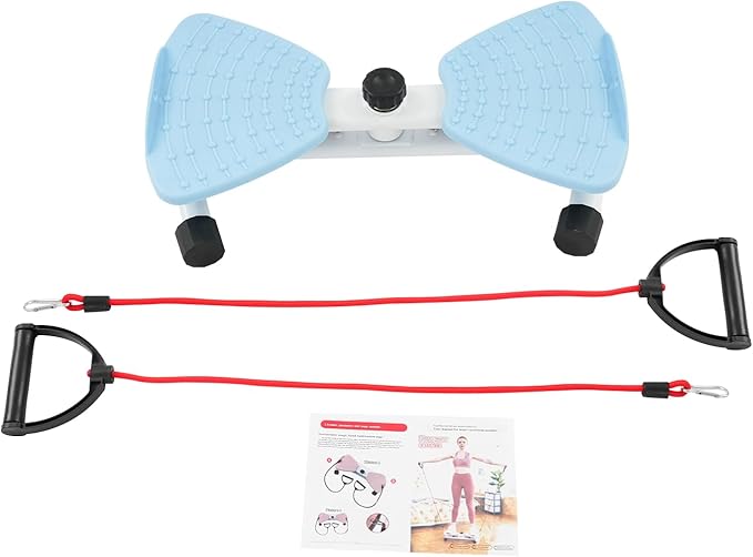 Waist Twisting Fitness Tool, Ab Twister Board for Exercise, 264lbs Load Capacity, for Weight Loss and Slimming, shaping, firming buttock, Home Workout,Bedroom, Balcony, Gym