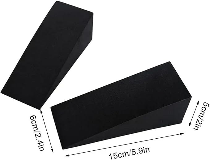 Yoga Foam Wedges 2pairs Yoga Foam Wedge Slanting Board EVA Stretch Slant Boards Block Calf Extender Foot Stretcher