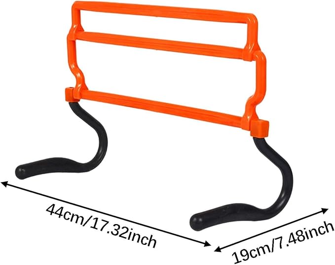 Speed and Agility Hurdles Football Training Jump Bar Sturdy Lightweight Sports Hurdles Soccer Exercise Equipment for Outdoor