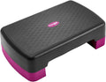Yes4All Aerobic Exercise Step Platform, Exercise Stepper with Risers for Cardio and Strength Training, Workout Stepper for Home Gym