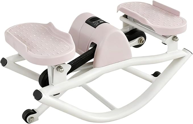 Rock Stepper - Side Stepper for Training | Low Shock Lateral Motion with Anti Slip Footplates & Adjustable Resistance for Legs Glutes Workout Machine, Dorm Office, Apartment and Gym Use