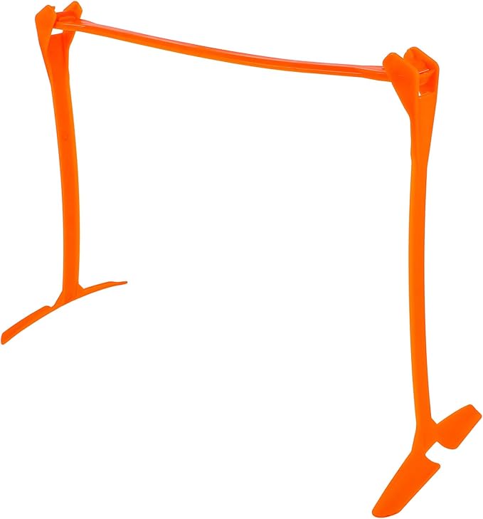 Adjustable Soccer Speed Hurdles Training Equipment, Foldable Plastic Agility Hurdle for Football Practice, 3-Level Height Adjustable Running Accessory for Youth Sports
