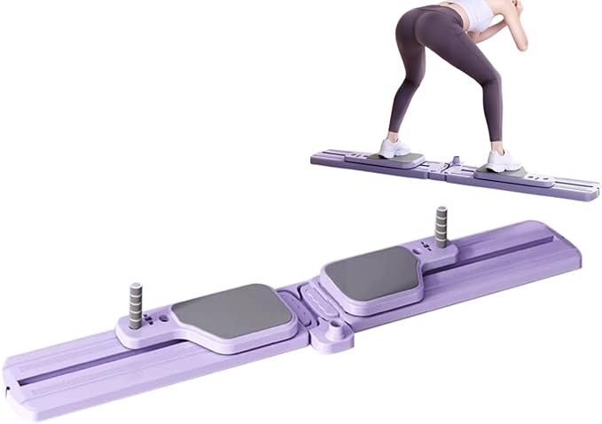 Ski Exerciser Leg Splitter - Portable Body Slimming Trainer for Strength & Cardio, Kegel Trainer Workout Equipment
