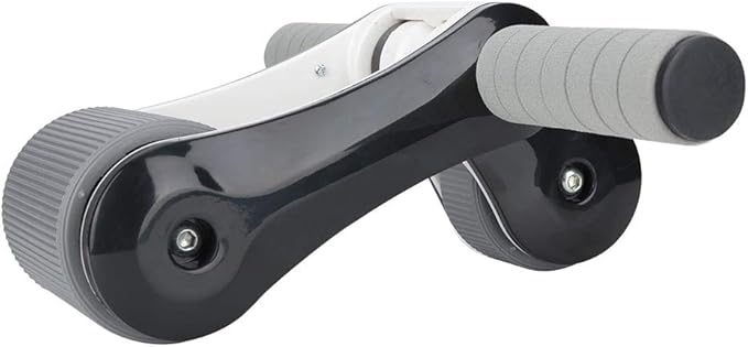 2 Wheels Ab Roller Wheel Abdominal Exerciser with Knee Pad Home Fitness Equipment
