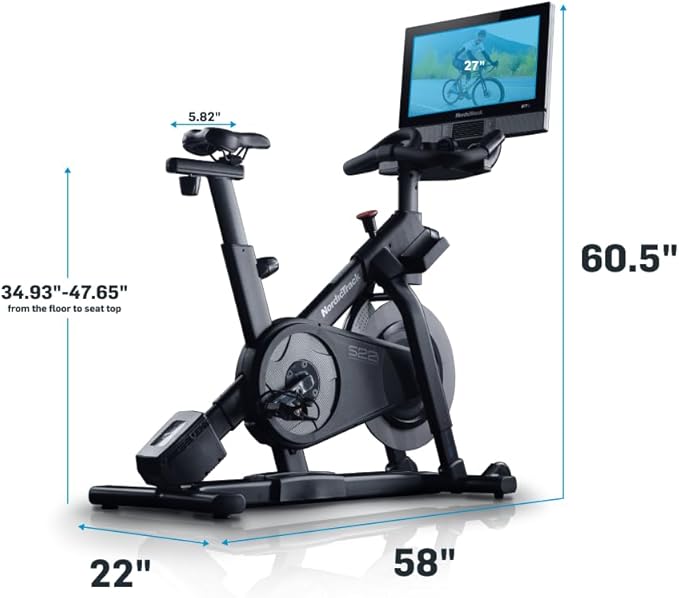 NordicTrack Commercial Studio Cycle Touchscreen for Interactive Studio & Global Workouts