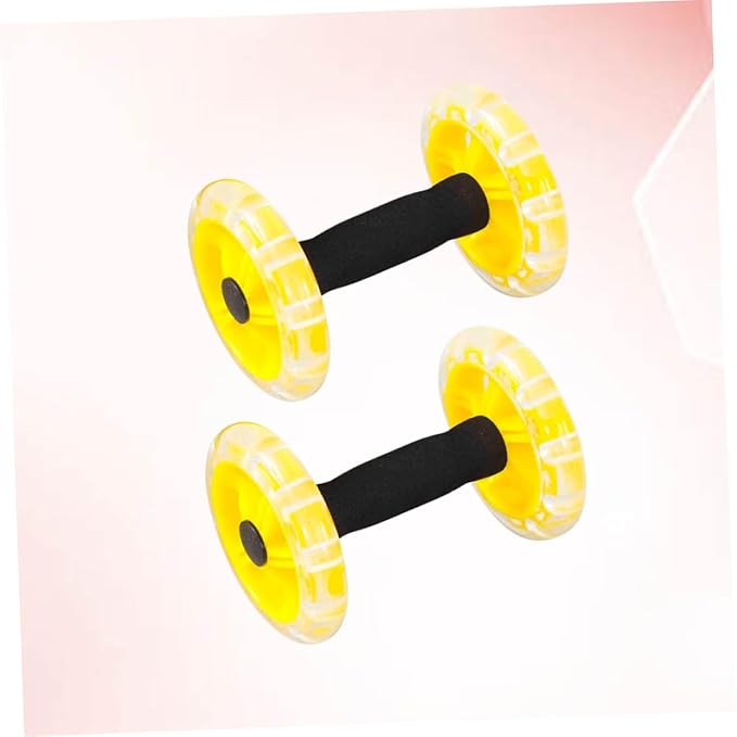 BESPORTBLE Twin-Wheel Ab Roller for Core Strengthening Sturdy Fitness Device Non-Slip Grip Suitable for Home Workouts and Weight Loss