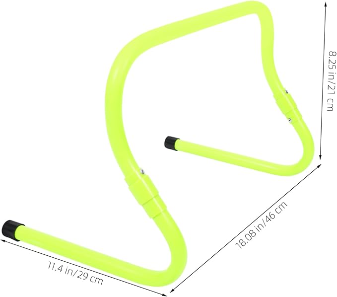 SUPVOX Boys and Girls Hurdle Agility Training Equipment for Football Practice Wear-Resistant Lightweight for Outdoor Sports and Skill Development