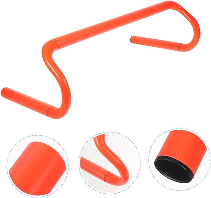 4pcs Hurdles Height Portable Agility Training Equipment for Preschool Sports Activities and Backyard Speed Coordination Development