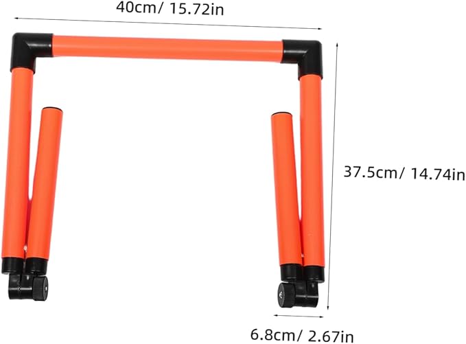 Agility Hurdles Training Equipment for Soccer Basketball Fitness Hurdles for Speed and Endurance for Youth Athletes and Workout Routines