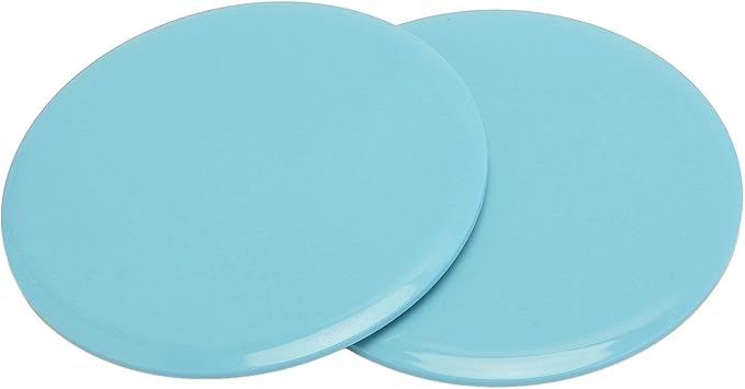 Core Sliders, 2pcs Compact Discs for Full Body Workout Fitness Home Exercise Equipment Floor Sliders