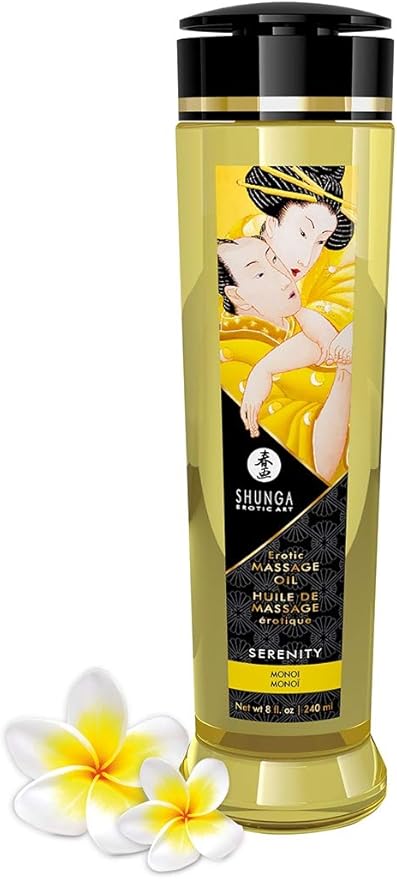 Shunga Erotic Massage Oil Seremity
