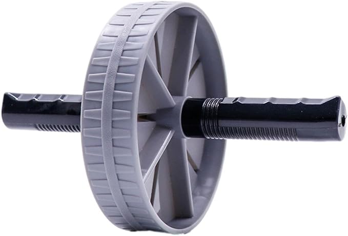 Ab Exercise Wheel Roller - Abdominal Roller Wheel, Workout Training Equipment | Portable Abdominal Exercise Roller Wheel With Handles, Gym Body Fitness & Strength, Achieve Toned Core Muscles