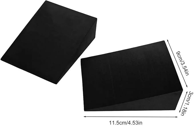 Yoga Foam Wedges 3Pairs Yoga Wedge Blocks EVA Foam Stretch Slant Boards Exercise Block Pilates Squats Fitness Accessories