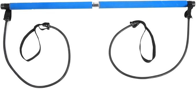 Pilates Rod Kit, Portable Exercise Fitness Equipment, Portable Multifunction Gym Workouts Stick, Multifunction Workout Equipment, for Toning Muscle, Leg, Butt and Full Body
