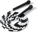 Experience Smooth and Adjustable Jumping with the IDOU Beaded Jump Rope - Unbreakable Handles, Tangle-Free Rotation, and Customizable Length. The Ultimate Fitness Companion!