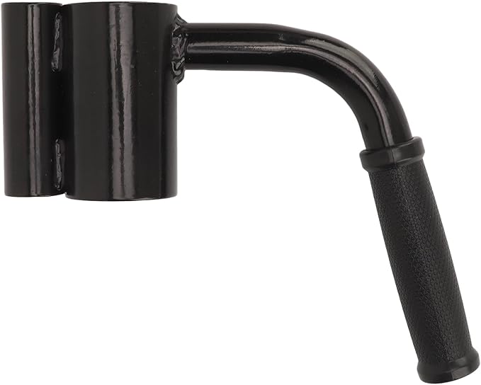 T Bar Row Platform Handle Attachment for Strength Training Deadlifts Rows Squats Shoulder Presses Portable Iron Construction Multi Muscle Group Workout Equipment for Gym