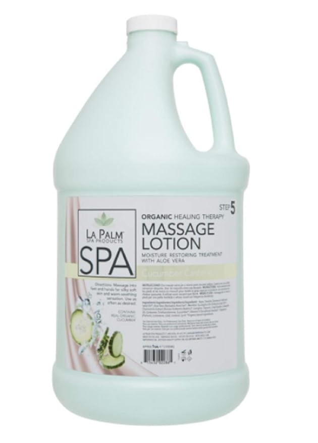 Organic Healing Therapy Massage Lotion | 1 Gal (Cucumber Cashmore)