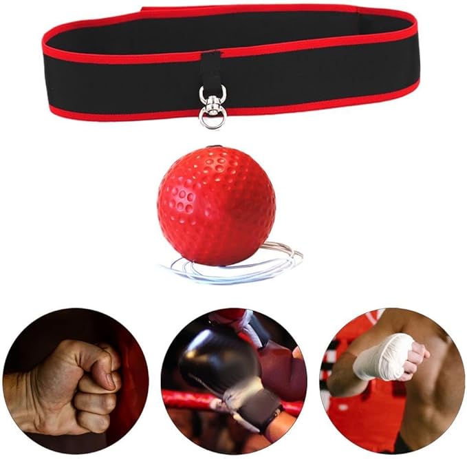6X Boxing Reaction Ball Gear for Speed and Coordination Practice