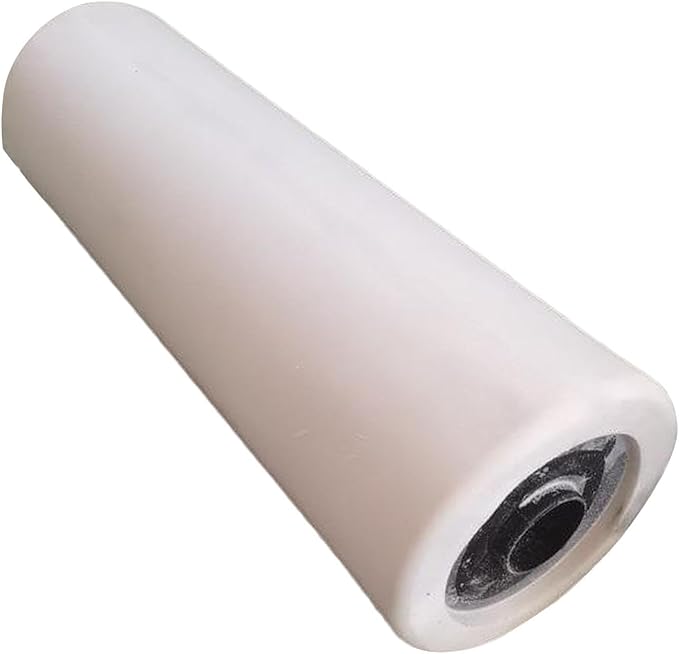 Foam Foot Pad Roller Replacement 20 in Length Practical PU Leather, Tube Sleeve Foam Roller Support for Strength Training