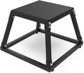 Plyo Box Jump Platforms, 12/18/24/30 Inch Single and Set Plyometric Jumping Box for Men and Women for Home Gym