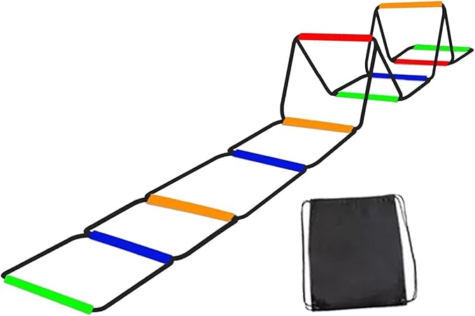 Portable Agility Ladder for Soccer and Volleyball Workout