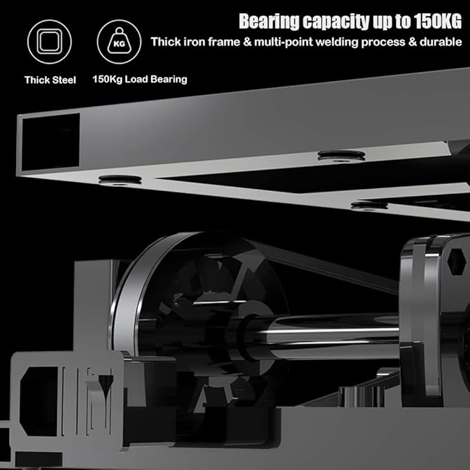 Vibration Plate Exercise Machine,Whole Body Vibration Platform Machine,Fitness Vibration Trainer for Weight Loss Shaping Toning Home Gym
