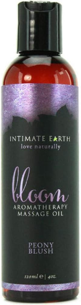 Intimate Earth Massage Oil, Bloom, 4 Ounce