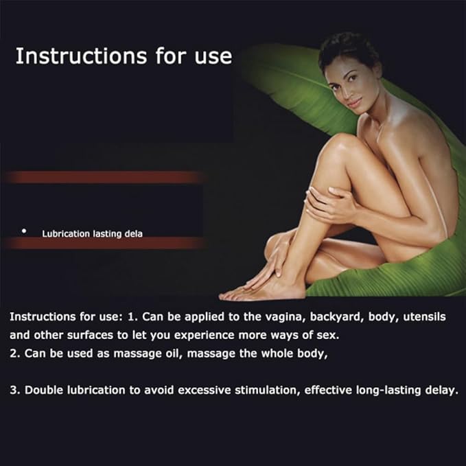 Botanical Massage Oil, Pheromones Massage Oil for Him/Her Lover, Increase Sexual Desire Private Part Penis Spa, Delay Time Performance Boost Strength (2)