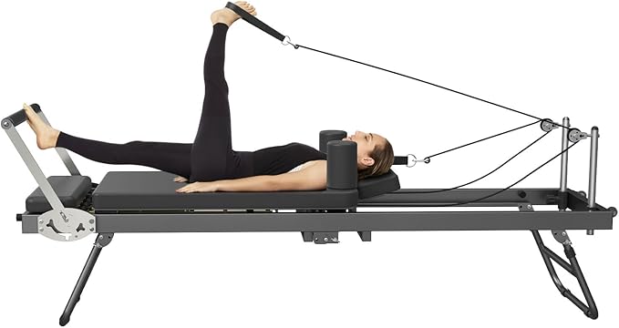 Pilates Sitting Box for Pilates Reformer - Pilates Equipment for Home Gym and Professional Studio Use, Pilates Reformer Accessory for Pilates Exercises