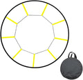 Round Agility Ladder Footwork Ladder Improves Coordination Sturdy for Kids Adults Speed Training Equipment for Soccer