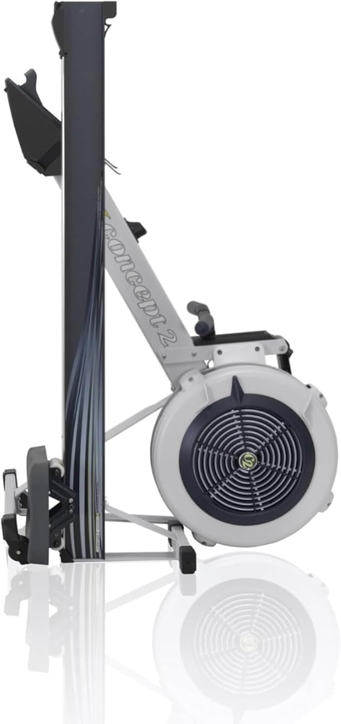 Concept2 RowErg Indoor Rowing Machine - PM5 Monitor, Device Holder, Adjustable Air Resistance, Easy Storage with FitXion Seat Cushion