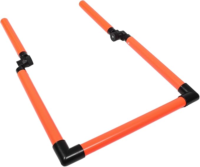 Toyvian Speed Hurdles for Agility Training Equipment for Football Basketball and Track Drills Speed and Coordination for Athletes and Youth Fitness